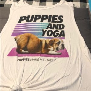 Puppies tank top